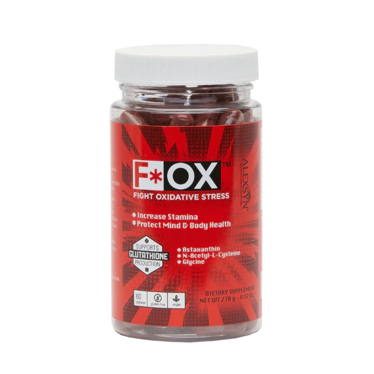 F*OX Antioxidant Supplement Cellular Defense | Alexsyn, Inc. F*OX Antioxidant Supplement Cellular Defense | Alexsyn, Inc.