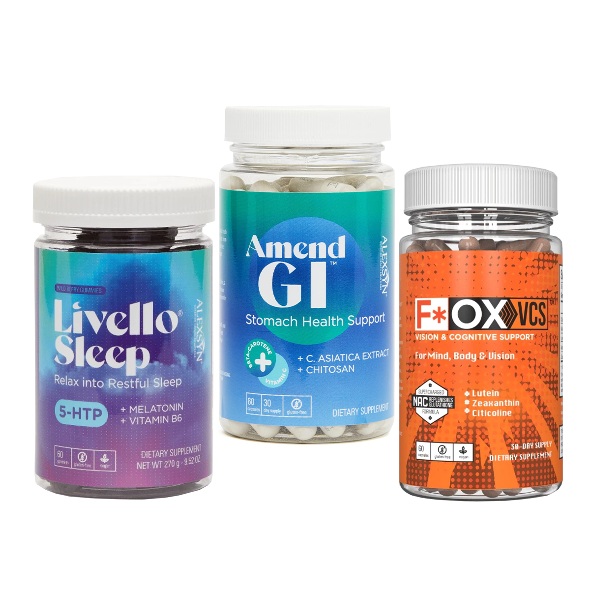 Total Wellness Trio Supplements Bundle